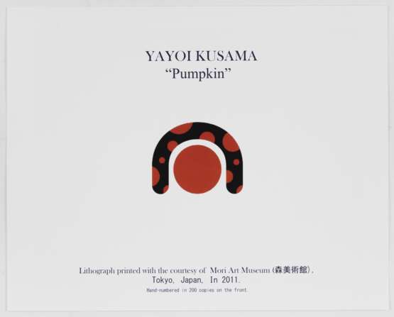 Kusama, Yayoi - photo 3
