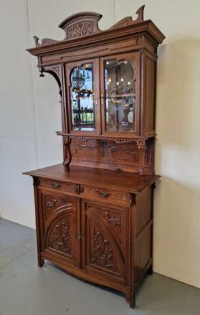 Art Nouveau style buffet Oak Art Nouveau At the turn of the 18th -19th century - photo 3
