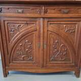Art Nouveau style buffet Oak Art Nouveau At the turn of the 18th -19th century - photo 8