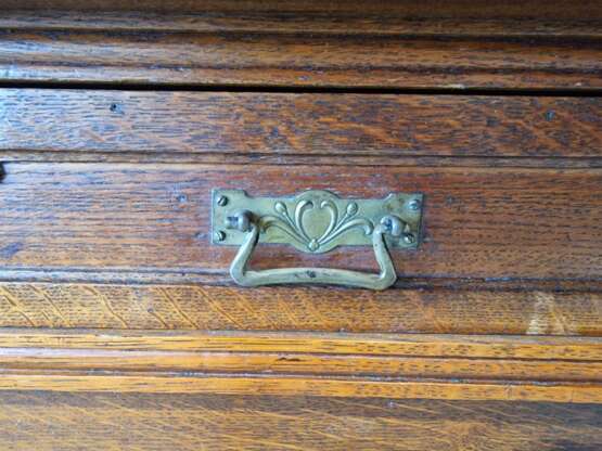 Art Nouveau style buffet Oak Art Nouveau At the turn of the 18th -19th century - photo 11