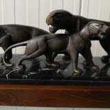 Bronze figure Family Bronze Early 20th century - photo 3