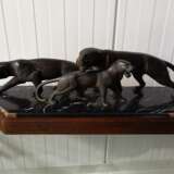 Bronze figure Family Bronze Early 20th century - photo 4