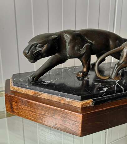 Bronze figure Family Bronze Early 20th century - photo 6