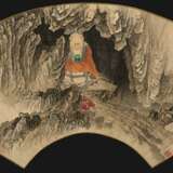 Fächermalerei mit Lohan in einer Felsgrotte - Foto 1