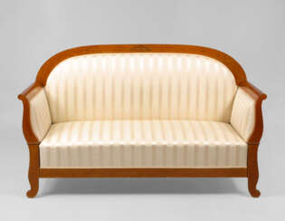 Sofa im Biedermeier-Stil.