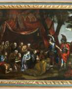 Aperçu. Ecole Napolitaine Du XVII&egrave; D&rsquo;apr&egrave;s Charles Lebrun, La Famille De Darius Devant Alexandre. 