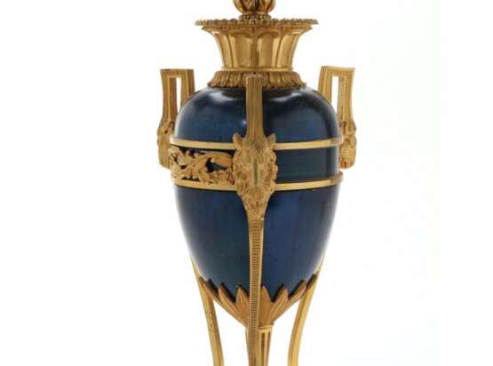 Lampe de table Bronze doré Empire 20th century - photo 2