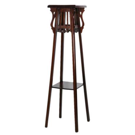 Wooden console table in Art Nouveau style. Turn of the 19th-20th centuries Beech At the turn of 19th -20th century - photo 1