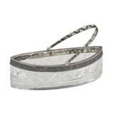 Большая конфетница 15 Московская артель ювелиров. Россия. 1908-1917 годы Silver Crystal Early 20th century г. - фото 4