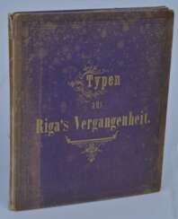 Types of Riga population in the 18th 19th century.