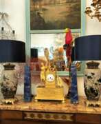 Product catalog. Pair of Japanese Large cloisonn&eacute; enamel Lamps , 19th Century