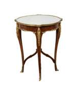 Mahogany veneer. Rococo style table 