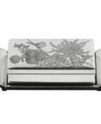 Overview. SILVER BOX WITH CHRYSANTHEMUMS AND BIRD. JAPAN, 20TH CENTURY