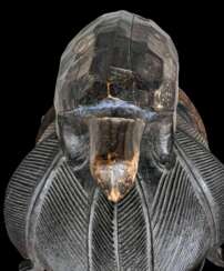 Ndoma Baule Portrait Mask, Ivory Coast, Wood, lacquered patina, Circa 1930