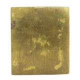 DO NOT WEEP FOR ME MOTHER CAST BRASS ICON WITH ENAMEL RUSSIA MID-19TH CENTURY Brass with enamel 19th century - photo 3