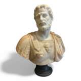 Bust of Marcus Aurelus in Marble in marble and onyx 20th century Marmor 20th century - Foto 7