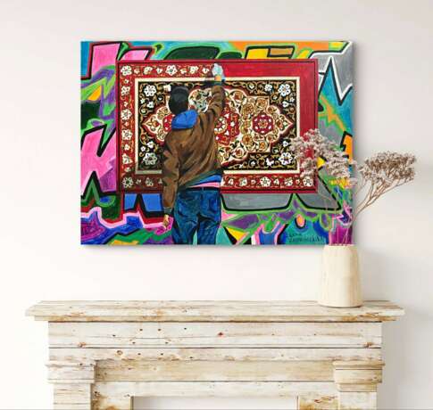 Зауютил стену Canvas on the subframe Acrylic 2024 - photo 2