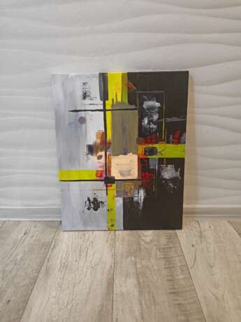 "Ghosts of the night city" Leinwand auf dem Hilfsrahmen Acryl Abstrakte Kunst Russland 2025 - Foto 2
