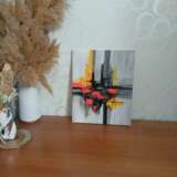 Gloomy urban labyrinths Acrylic Abstract art Russia 2025 - photo 2
