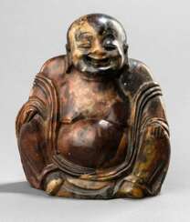 Specksteinfigur eines lachenden Budai