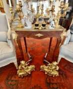 Product catalog. 19th Century Pair of Putti Andirons in Gilt Bronze