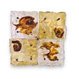 Toni Zuccheri for Venini &ndash; Set of `Cheerio` Patchwork Wall Lamps 20th Century Glas 20th century - Foto 5