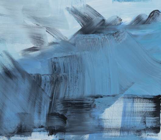 Vous &ecirc;tes un arbre un oiseau ou une montagne II Canvas oil 21th century - Foto 2