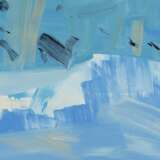 Vous &ecirc;tes un arbre un oiseau ou une montagne II Canvas oil 21th century - Foto 3