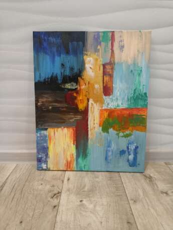 a palette of vibrant flavors Acryl Abstrakte Kunst Russland 2025 - Foto 3