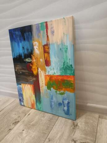 a palette of vibrant flavors Acryl Abstrakte Kunst Russland 2025 - Foto 5