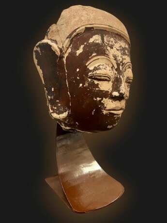 Terracotta Buddha head Shan State Kingdom Burma 16th18th century Stoneware 16th century - photo 8