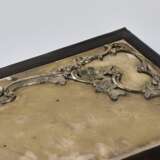 Leather portfolio with silver overlay. Russia 1908-1917. Silver 84 19th century - photo 6