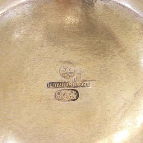Russian silver kovsh Silver 84 Cloisonné enamel Gilding Neo-Russian At the turn of 19th -20th century - photo 7