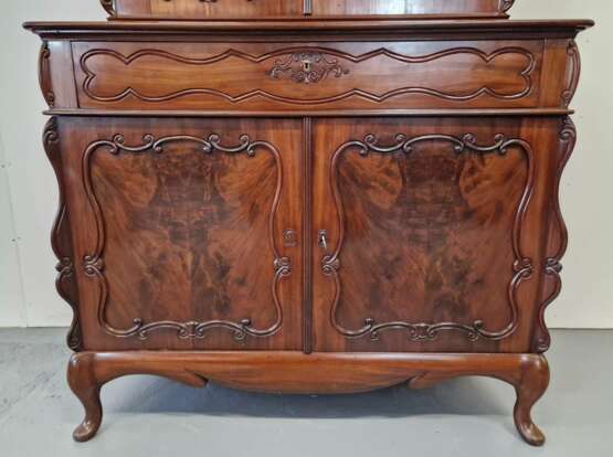 Antique mahogany bookcase - secretary Mahagoni 19th century - Foto 4