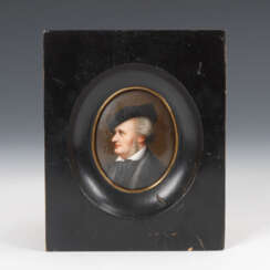 Miniatur-Porträt: Wagner.
