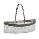 Grand bol &agrave; bonbons 15 Artel de Moscou de bijoutiers. Russie. 1908-1917 Silver Crystal Early 20th century - photo 5