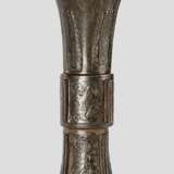 Archaistische 'Gu'-förmige Bronzevase - Foto 1