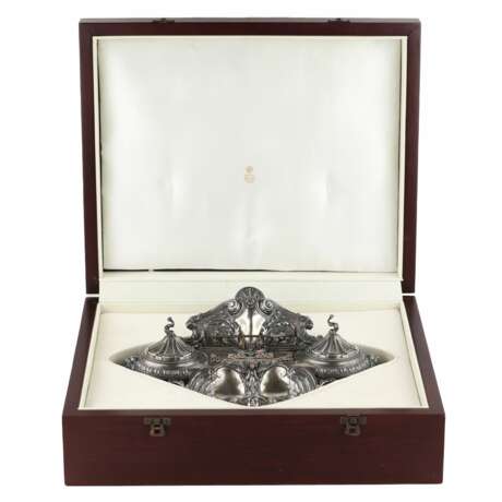 Silver writing set. Henrik Wigstr&ouml;m. Faberg&eacute;. Late 19th century Silver 84 Late 19th century - photo 6