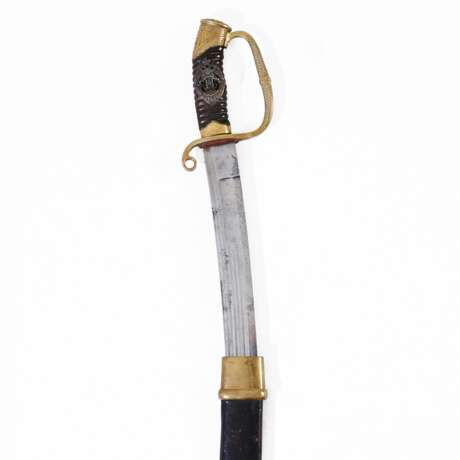 Russian Dragoon Officers&amp;39; Sabre. Model 1910 Brass Late 19th century - photo 1