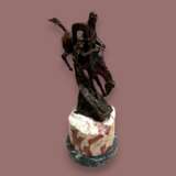 Frederic Remington Bronze Sculpture &ndash; &ldquo;The Mountain Man&rdquo; 20th Century Marmor 20th century - Foto 3
