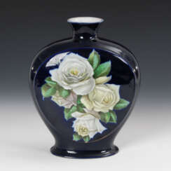 Vase mit Rosendekor, FRAUREUTH.