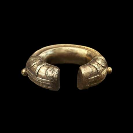 Nigerian 19th Century Gold and bronze trade currency Bracelet Bronze Other style 19th century - photo 2