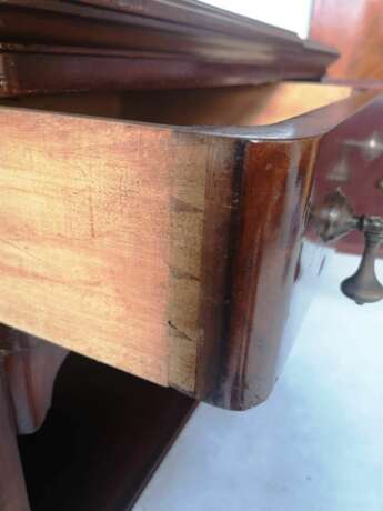 Mahogany sideboard Mahogany veneer Victorian Style 19th century - photo 12