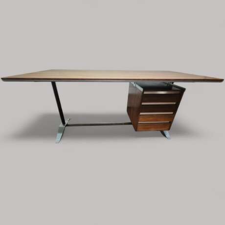 Modern Executive Desk by Alberto Rosselli and Gio Ponti for Arflex 20th Century Metall 20th century - Foto 2