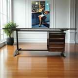 Modern Executive Desk by Alberto Rosselli and Gio Ponti for Arflex 20th Century Metall 20th century - Foto 8