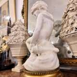 Carrara marble statue of Cupid 19th century after &Eacute;tienne Maurice Falconet Marble 19th century - photo 3