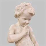 Carrara marble statue of Cupid 19th century after &Eacute;tienne Maurice Falconet Marble 19th century - photo 11