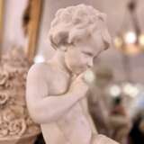 Carrara marble statue of Cupid 19th century after &Eacute;tienne Maurice Falconet Marble 19th century - photo 13