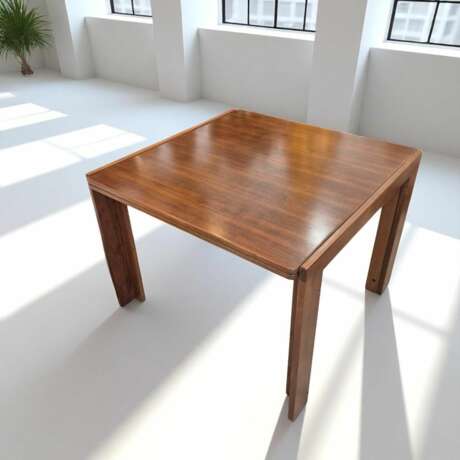 Afra &amp; Tobia Scarpa Folding Dining Table for Cassina Model 778 20th Century Bois naturel Design of 50-60’s 20th century - photo 11
