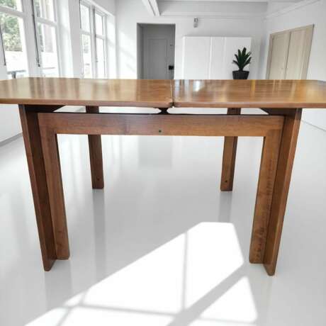 Afra &amp; Tobia Scarpa Folding Dining Table for Cassina Model 778 20th Century Bois naturel Design of 50-60’s 20th century - photo 12